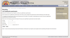 Desktop Screenshot of jury.wicourts.gov